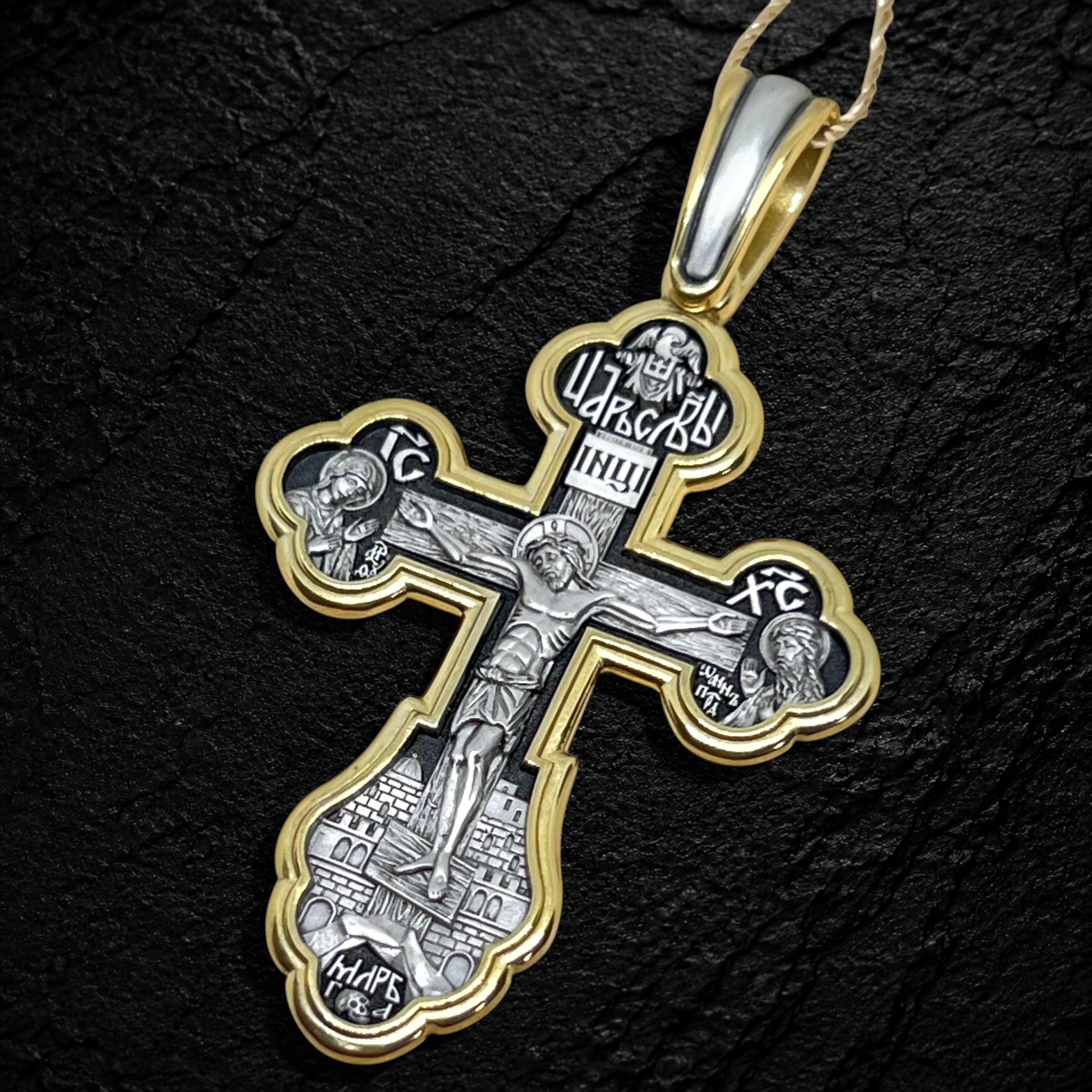 The Crucifixion of Christ. The Deesis. The Guardian Angel. The Tikhvin Icon of the Mother of God. St Alexander of Svir. The Holy Righteous Prince Alexander Nevsky. The Blessed Xenia of St Petersburg. Orthodox Cross